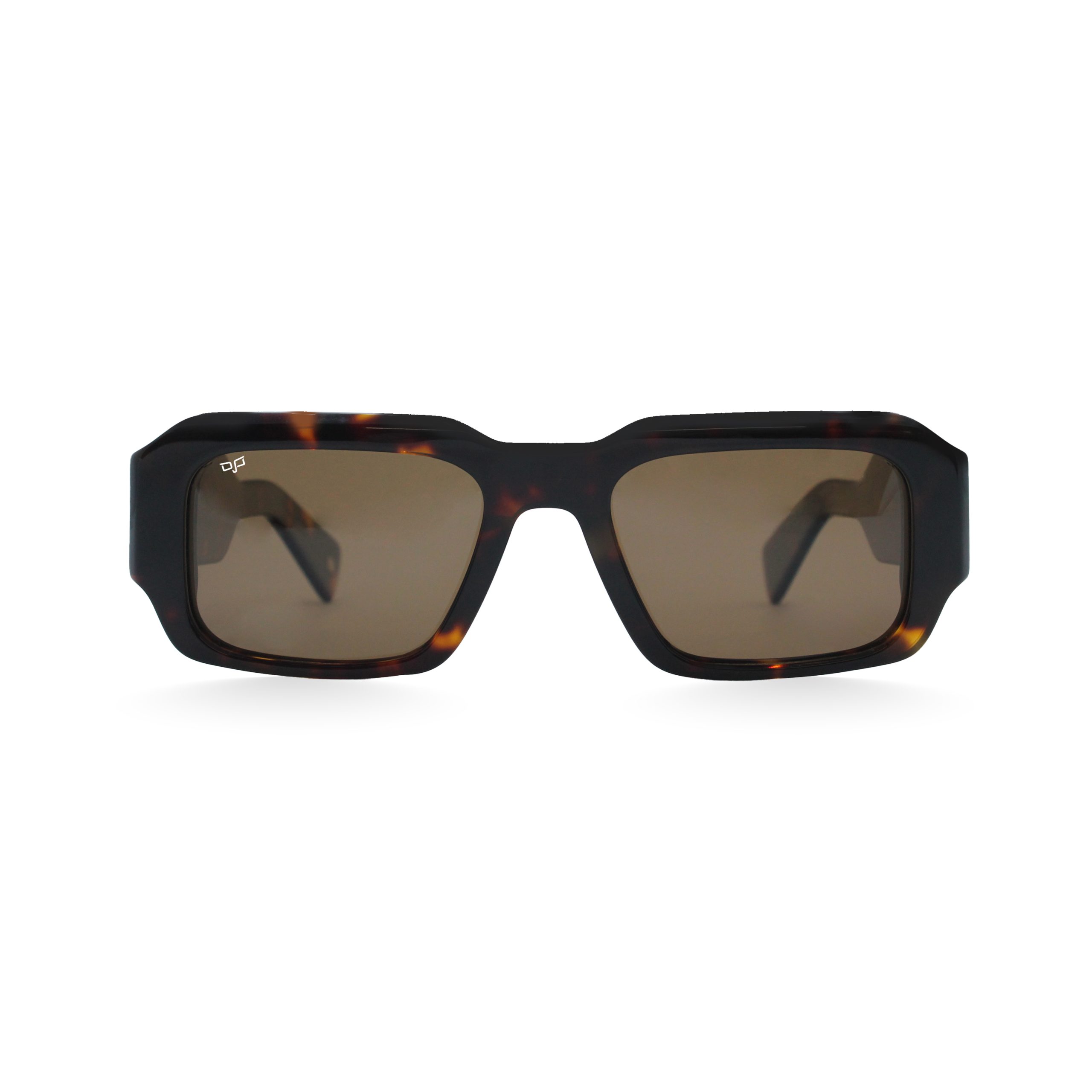 53OPL33099-A.jpg SQUARE OJE SHELL BROWN POLARISED HANDMADE - Image 1