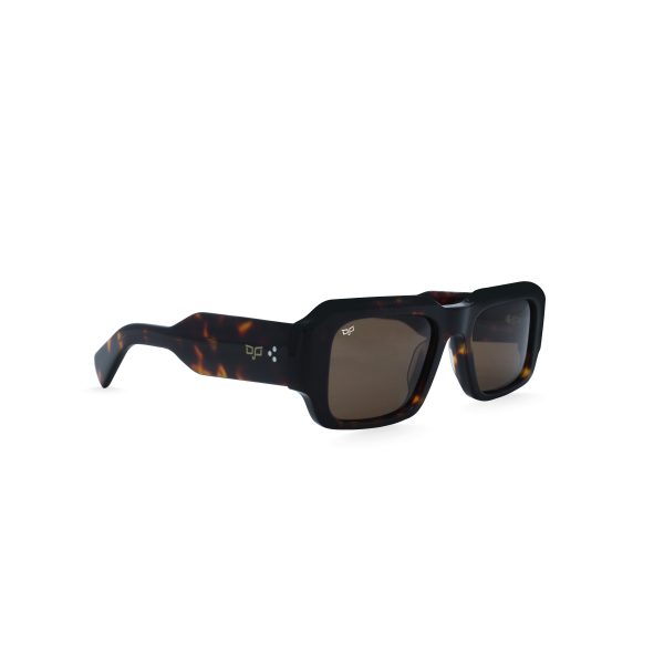 SQUARE OJE SHELL BROWN POLARISED HANDMADE - Image 2