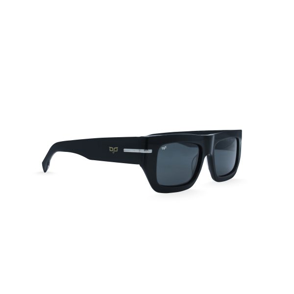 SQUARE OJE BLACK POLARISED HANDMADE - Image 2