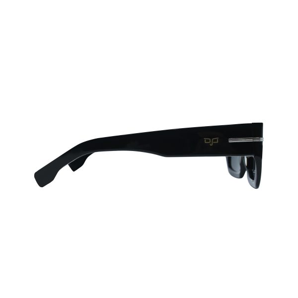 SQUARE OJE BLACK POLARISED HANDMADE - Image 3