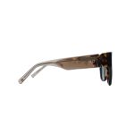 SQUARE OJE SHELL BROWN GREEN POLARISED HANDMADE - Image 3