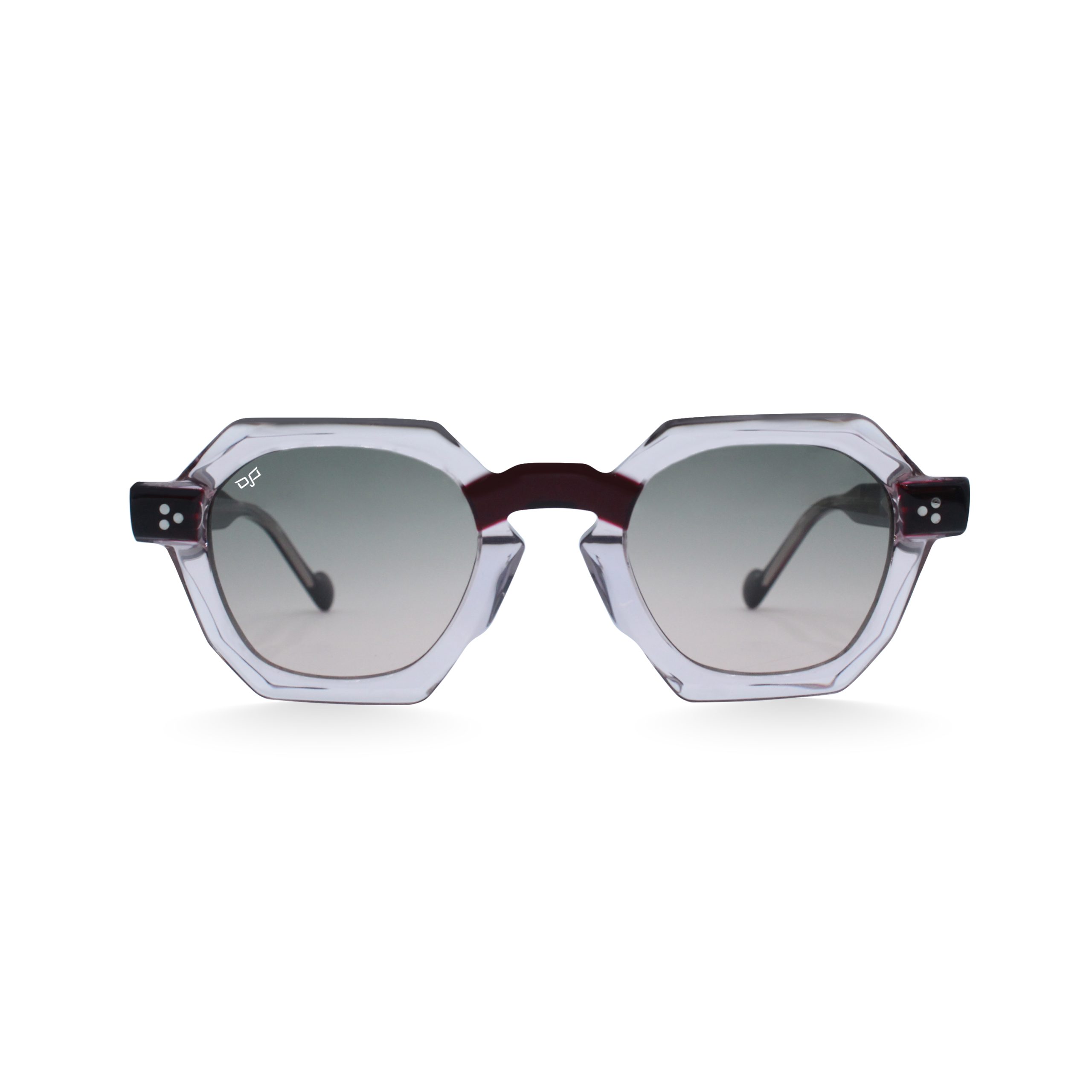53OPL35105-A.jpg Round OJE CLEAR RED HANDMADE - Image 1