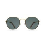 ROUND SUL GOLD GREEN POLARIZED